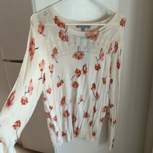 Daniel Rainn - XL sweater, long sleeve, never worn with the floral pattern